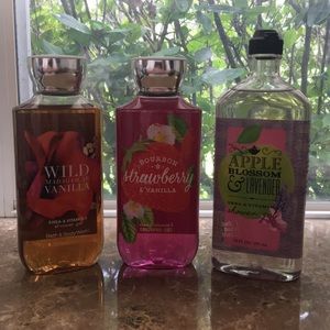 Bath and Body Works Shower Gels